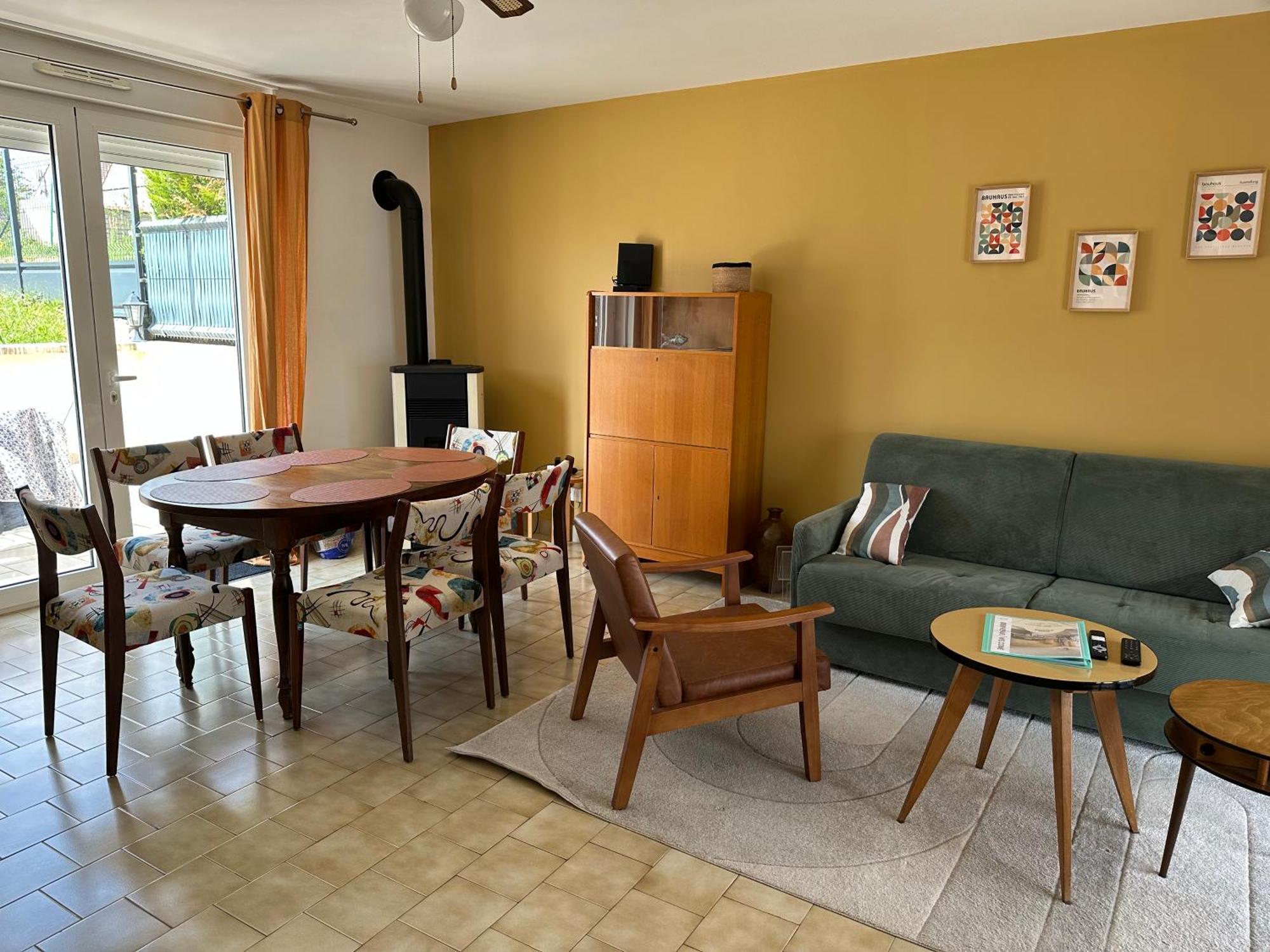 Maison Seventies Climatisee, Parking Prive Chablis Exterior foto